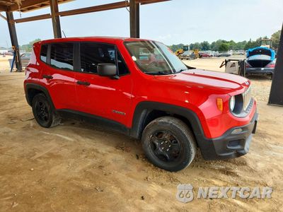 Czwarte zdjęcie samochodu z boku: 2017 JEEP RENEGADE SPORT VIN:ZACCJBAB6HPG20833 - miniatura