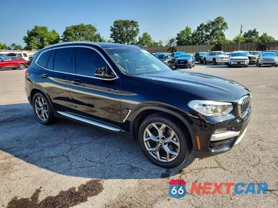 Czwarte zdjęcie samochodu z boku: 2021 BMW X3 XDRIVE30I VIN:5UXTY5C01M9E51858 - miniatura