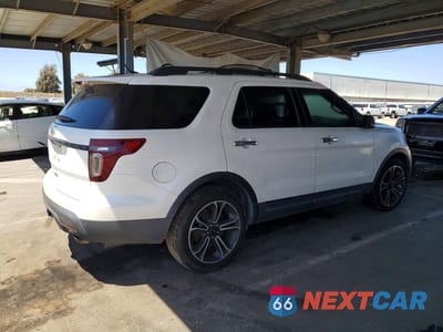 Trzecie zdjęcie samochodu z tyłu: 2013 FORD EXPLORER SPORT VIN:1FM5K8GT2DGB54006 - miniatura