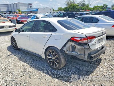 Drugie zdjęcie samochodu z przodu: 2020 TOYOTA COROLLA SE VIN:JTDS4RCE4LJ012546 - miniatura