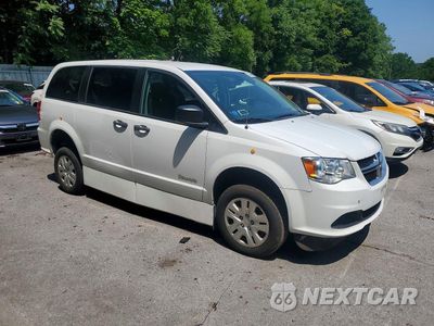 Czwarte zdjęcie samochodu z boku: 2019 DODGE GRAND CARAVAN SE VIN:2C7WDGBG5KR591889 - miniatura