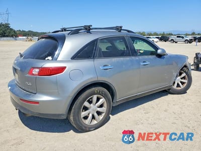 Trzecie zdjęcie samochodu z tyłu: 2005 INFINITI FX35 BASE VIN:JNRAS08W85X213672 - miniatura