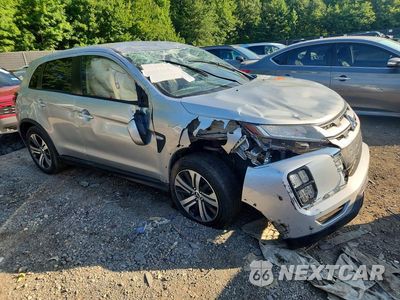 Czwarte zdjęcie samochodu z boku: 2024 MITSUBISHI OUTLANDER SPORT S/SE VIN:JA4ARUAU6RU010681 - miniatura