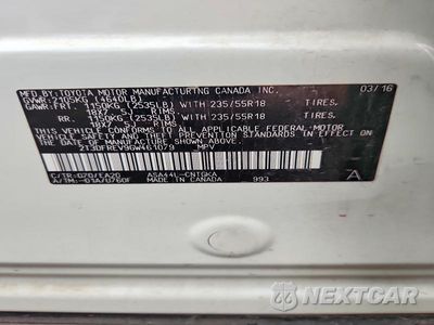 Zdjęcie 13 z 13 samochodu: 2016 TOYOTA RAV4 LIMITED VIN:2T3DFREV9GW461079 - miniatura