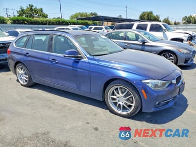 Czwarte zdjęcie samochodu z boku: 2017 BMW 330 XI VIN:WBA8K3C50HK678878 - miniatura