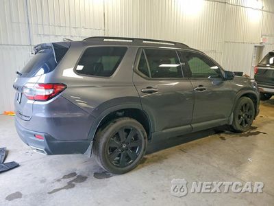 Trzecie zdjęcie samochodu z tyłu: 2025 HONDA PILOT BLACK VIN:5FNYG1H92SB006474 - miniatura