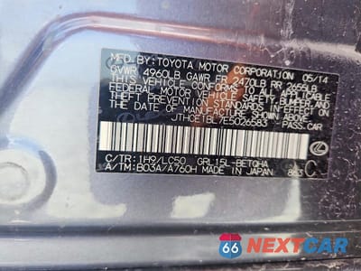 Zdjęcie 12 z 12 samochodu: 2014 LEXUS GS 350 VIN:JTHCE1BL7E5026583 - miniatura