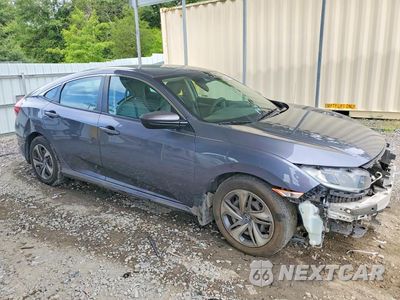 Czwarte zdjęcie samochodu z boku: 2020 HONDA CIVIC LX VIN:2HGFC2F65LH575415 - miniatura