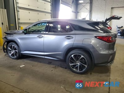 Drugie zdjęcie samochodu z przodu: 2019 LEXUS RX 450H BASE VIN:2T2BGMCA0KC033181 - miniatura