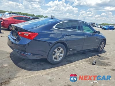 Trzecie zdjęcie samochodu z tyłu: 2016 CHEVROLET MALIBU LS VIN:1G1ZB5ST4GF356862 - miniatura