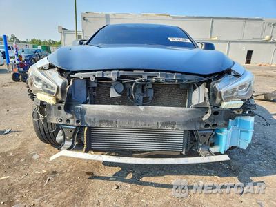 Piąte zdjęcie samochodu w środku: 2017 INFINITI Q50 2.0T SPORT VIN:JN1CV7AR9HM681125 - miniatura