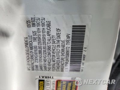 Zdjęcie 14 z 14 samochodu: 2025 HONDA ODYSSEY SPORT-L VIN:5FNRL6H70SB056172 - miniatura