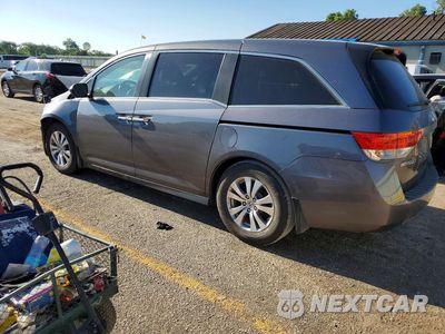 Drugie zdjęcie samochodu z przodu: 2014 HONDA ODYSSEY EXL VIN:5FNRL5H64EB096020 - miniatura