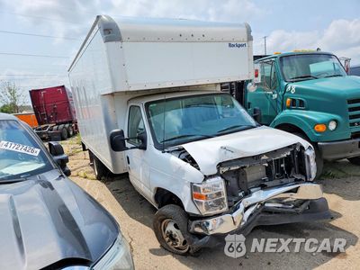 Czwarte zdjęcie samochodu z boku: 2025 FORD E350 BOX TRUCK VIN:1FDWE3FN1SDD27580 - miniatura