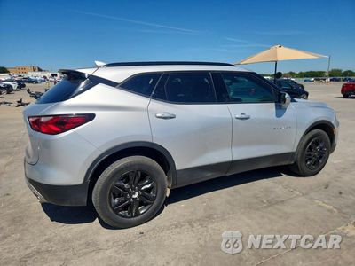 Trzecie zdjęcie samochodu z tyłu: 2021 CHEVROLET BLAZER 3LT VIN:3GNKBJRS2MS533972 - miniatura