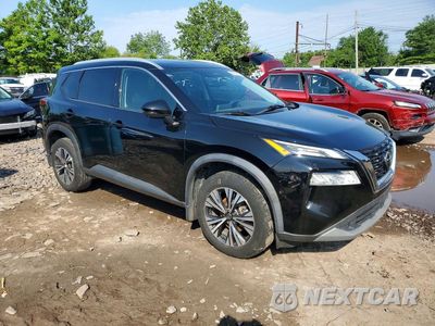 Czwarte zdjęcie samochodu z boku: 2021 NISSAN ROGUE SV VIN:5N1AT3BB3MC676874 - miniatura