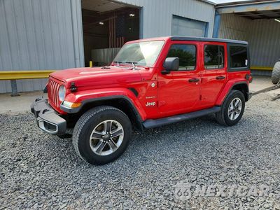 2019 JEEP WRANGLER UNLIMITED SAHARA 1C4HJXEN8KW511307 - główne zdjęcie licytacji z USA - miniatura