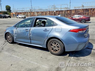 Drugie zdjęcie samochodu z przodu: 2021 TOYOTA COROLLA LE VIN:JTDEAMDE3MJ033137 - miniatura