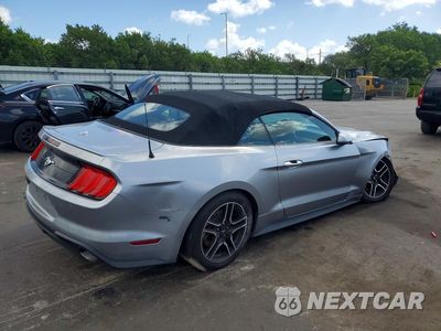 Trzecie zdjęcie samochodu z tyłu: 2021 FORD MUSTANG VIN:1FATP8UH6M5124909 - miniatura
