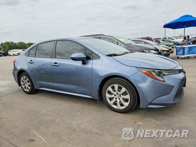 Czwarte zdjęcie samochodu z boku: 2020 TOYOTA COROLLA LE VIN:JTDEPRAE2LJ067259 - miniatura