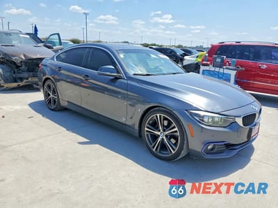 Czwarte zdjęcie samochodu z boku: 2018 BMW 430I GRAN COUPE VIN:WBA4J1C53JBM11441 - miniatura
