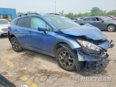 Czwarte zdjęcie samochodu z boku: 2018 SUBARU CROSSTREK PREMIUM VIN:JF2GTADC4JH335167 - miniatura