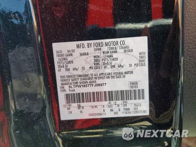 Zdjęcie 12 z 12 samochodu: 2007 LINCOLN MARK LT VIN:5LTPW18577FJ08977 - miniatura