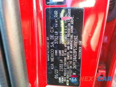 Zdjęcie 12 z 12 samochodu: 2023 KIA FORTE LXS VIN:3KPF24AD3PE589592 - miniatura