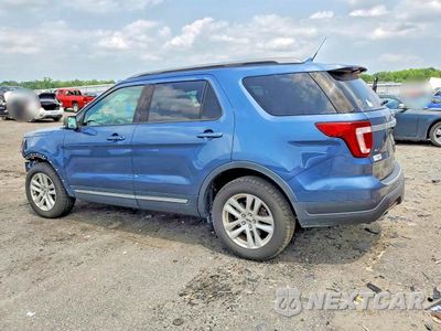 Drugie zdjęcie samochodu z przodu: 2018 FORD EXPLORER XLT VIN:1FM5K8DH2JGA53852 - miniatura