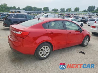 Trzecie zdjęcie samochodu z tyłu: 2012 KIA RIO LX VIN:KNADM4A3XC6056127 - miniatura