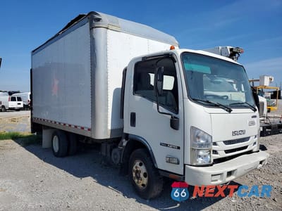 Czwarte zdjęcie samochodu z boku: 2016 ISUZU NPR - BOX TRUCK VIN:54DB4W1B6GS807343 - miniatura