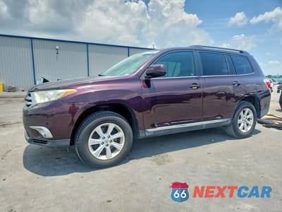 2013 TOYOTA HIGHLANDER SE 5TDZK3EH0DS119512 - główne zdjęcie licytacji z USA - miniatura