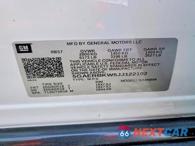 Zdjęcie 12 z 12 samochodu: 2018 BUICK ENCLAVE ESSENCE VIN:5GAERBKW5JJ122102 - miniatura