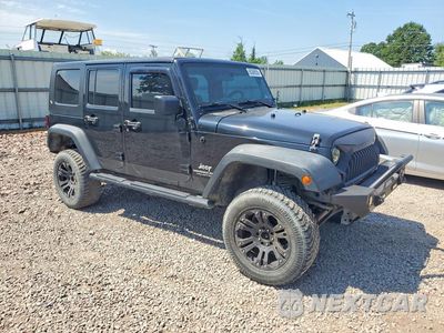 Czwarte zdjęcie samochodu z boku: 2010 JEEP WRANGLER UNLIMITED SPORT VIN:1J4BA3H1XAL152608 - miniatura