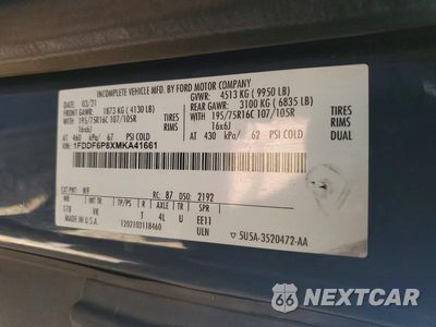 Zdjęcie 13 z 13 samochodu: 2021 FORD TRANSIT - DELIVERY TRUCK VIN:1FDDF6P8XMKA41661 - miniatura