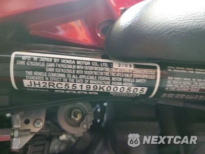 Zdjęcie 10 z 10 samochodu: 2009 HONDA NSA700 A VIN:JH2RC55199K000505 - miniatura