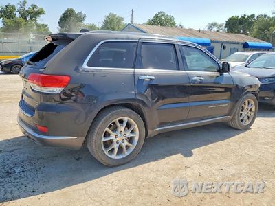 Trzecie zdjęcie samochodu z tyłu: 2014 JEEP GRAND CHEROKEE SUMMIT VIN:1C4RJFJT9EC346862 - miniatura