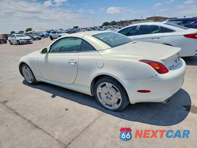 Drugie zdjęcie samochodu z przodu: 2002 LEXUS SC 430 VIN:JTHFN48YX20002613 - miniatura