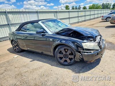 Czwarte zdjęcie samochodu z boku: 2005 AUDI A4 QUATTRO CABRIOLET VIN:WAUDT48H45K012445 - miniatura