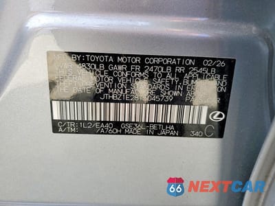 Zdjęcie 13 z 13 samochodu: 2026 LEXUS IS 350 F SPORT DESIGN VIN:JTHBZ1E28T5045739 - miniatura