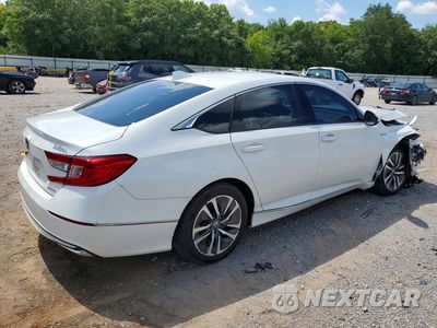 Trzecie zdjęcie samochodu z tyłu: 2021 HONDA ACCORD HYBRID EX VIN:1HGCV3F40MA011639 - miniatura