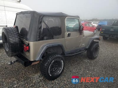 Trzecie zdjęcie samochodu z tyłu: 2003 JEEP WRANGLER / TJ SPORT VIN:1J4FA49S63P361743 - miniatura
