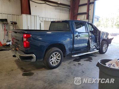 Trzecie zdjęcie samochodu z tyłu: 2019 CHEVROLET SILVERADO K1500 LT VIN:3GCUYDED4KG175069 - miniatura