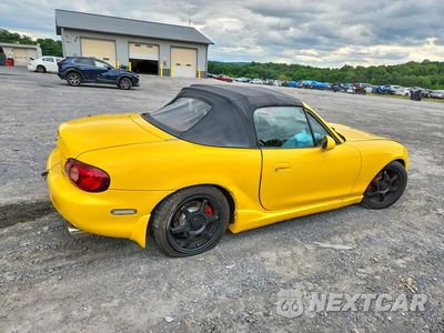 Trzecie zdjęcie samochodu z tyłu: 2002 MAZDA MX-5 MIATA BASE VIN:JM1NB353420223293 - miniatura