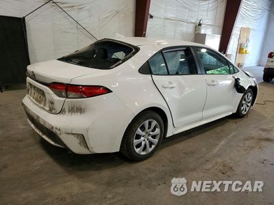 Trzecie zdjęcie samochodu z tyłu: 2022 TOYOTA COROLLA LE VIN:5YFEPMAE9NP307621 - miniatura