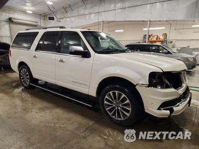 Czwarte zdjęcie samochodu z boku: 2016 LINCOLN NAVIGATOR L SELECT VIN:5LMJJ3JT5GEL10016 - miniatura