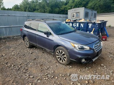 Czwarte zdjęcie samochodu z boku: 2017 SUBARU OUTBACK 2.5I LIMITED VIN:4S4BSANCXH3415733 - miniatura