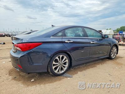 Trzecie zdjęcie samochodu z tyłu: 2014 HYUNDAI SONATA LIMITED 2.0T VIN:5NPEC4AB1EH892757 - miniatura
