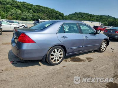 Trzecie zdjęcie samochodu z tyłu: 2007 HONDA ACCORD EX VIN:1HGCM66597A075972 - miniatura