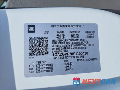 Zdjęcie 13 z 13 samochodu: 2025 CHEVROLET EXPRESS G3500 LT VIN:1GAZGPF78S1100420 - miniatura